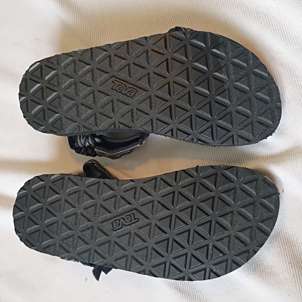 Teva Kids Black and Gray Kids Sandals - Picture 5 of 7